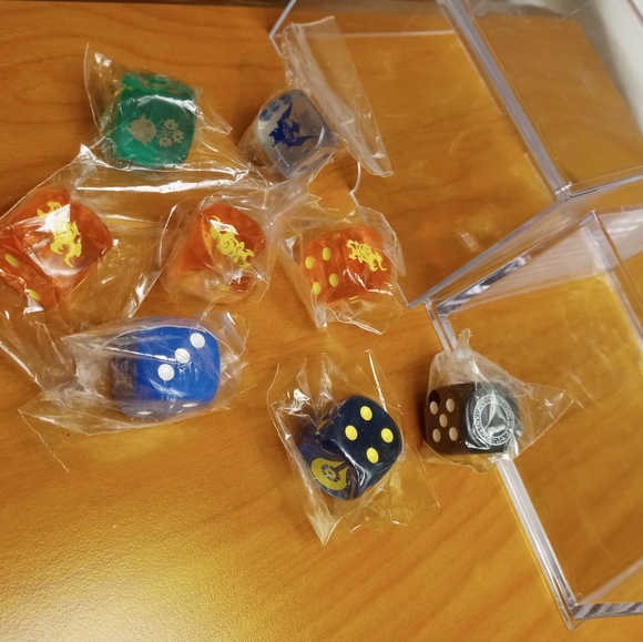 New! Yu-Gi-Oh Dice Set!